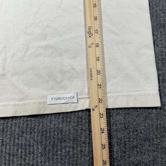 Ecko Unltd T-Shirt Youth Medium White Grunge Baggy Hip-Hop Skater 2000s - Picture 8 of 8